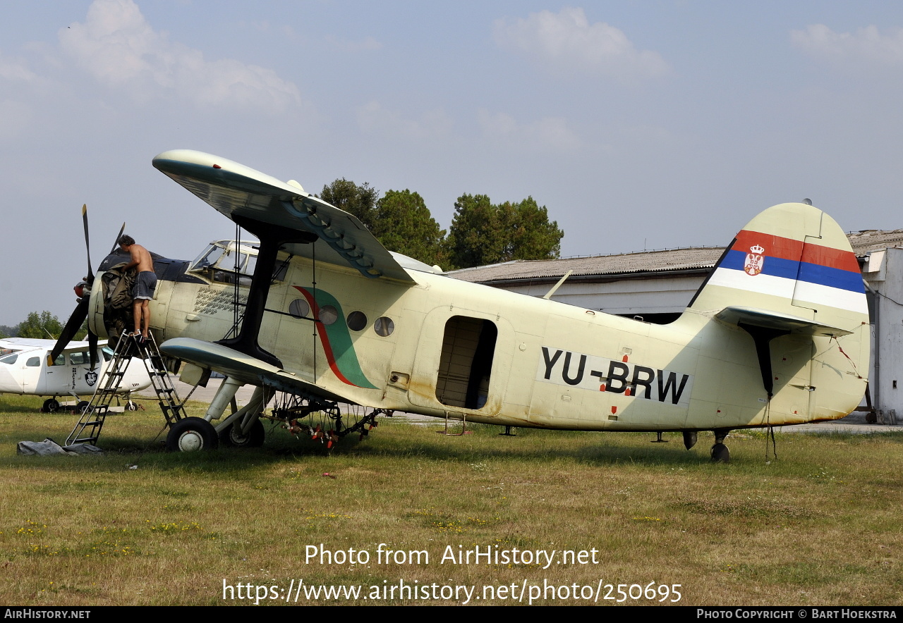 Aircraft Photo of YU-BRW | Antonov An-2R | AirHistory.net #250695