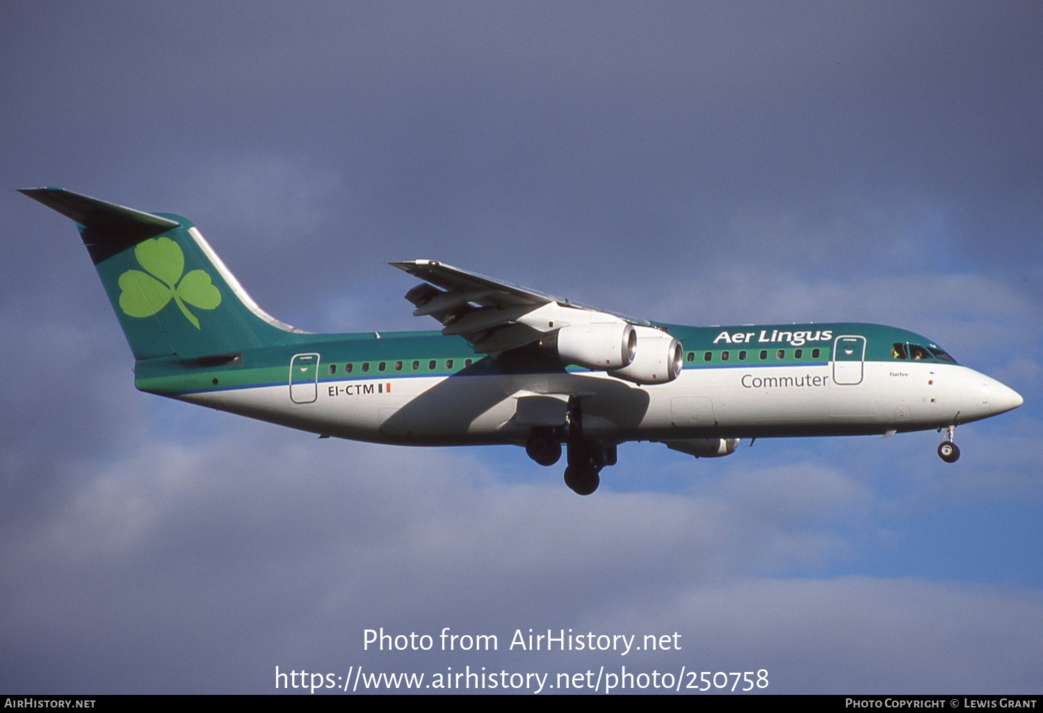 Aircraft Photo of EI-CTM | British Aerospace BAe-146-300 | Aer Lingus Commuter | AirHistory.net #250758