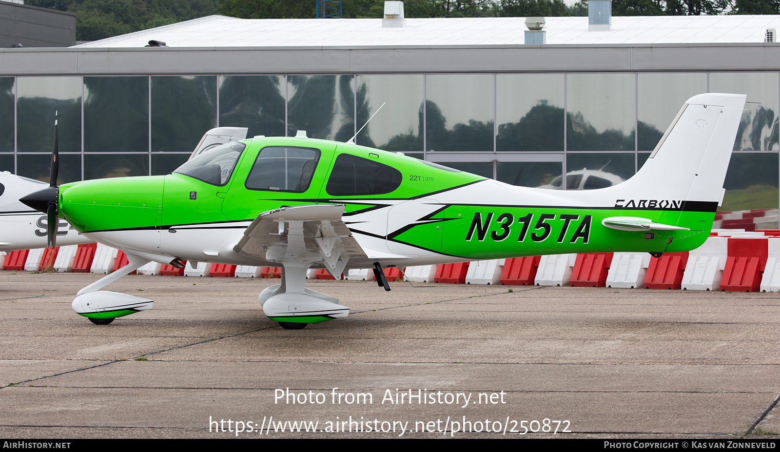 Aircraft Photo of N315TA | Cirrus SR-22T G6-GTS Carbon | AirHistory.net #250872