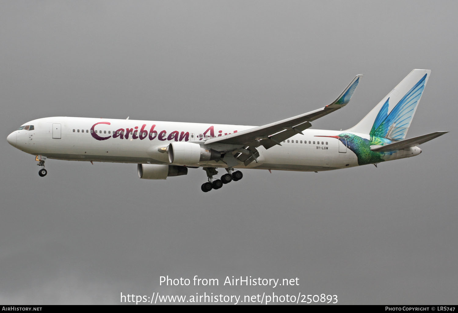 Aircraft Photo of 9Y-LGW | Boeing 767-316/ER | Caribbean Airlines | AirHistory.net #250893