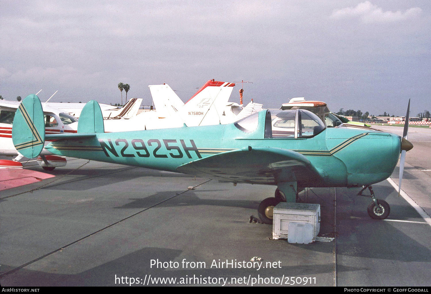 Aircraft Photo of N2925H | Erco 415C Ercoupe | AirHistory.net #250911