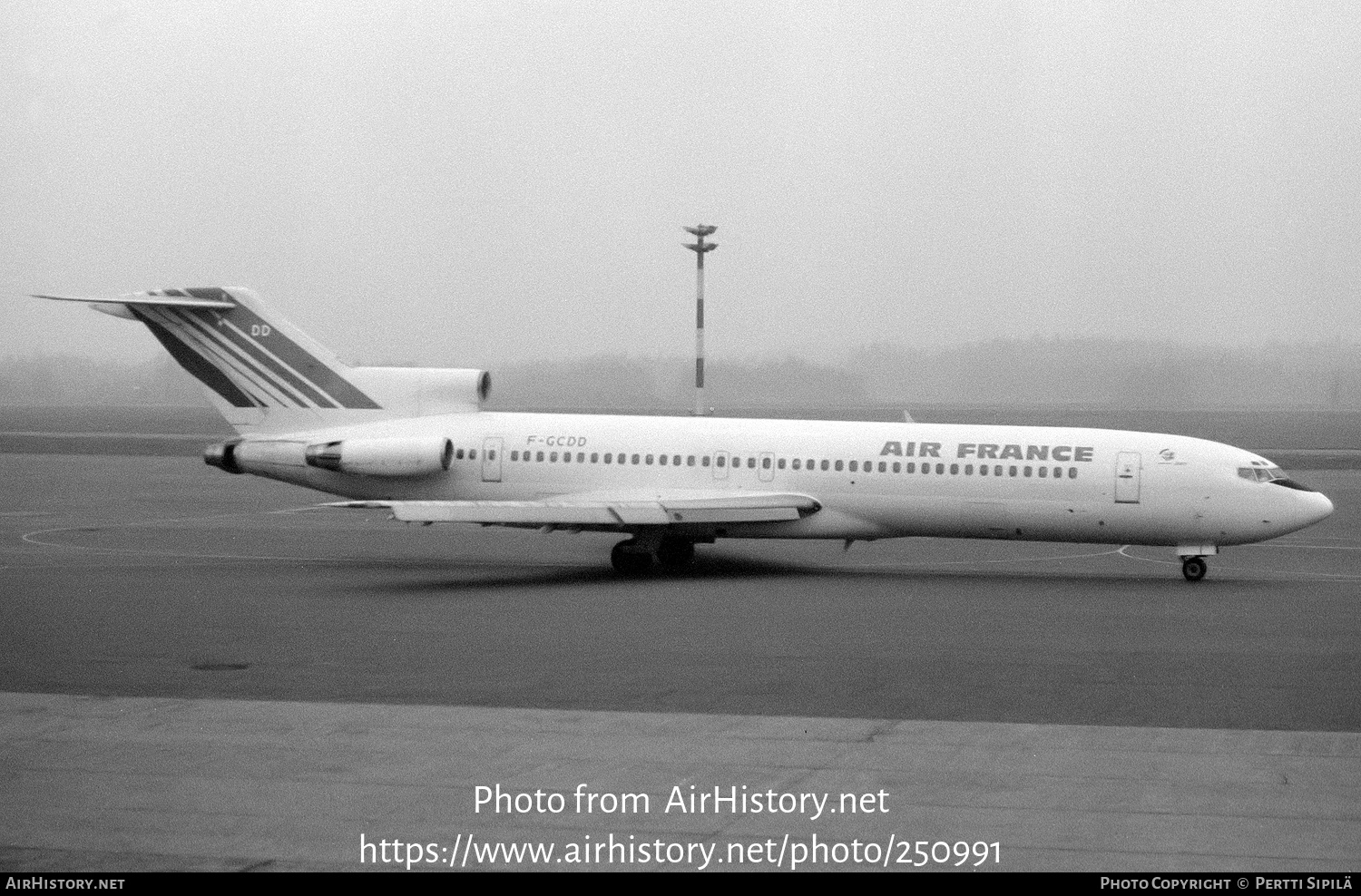 Aircraft Photo of F-GCDD | Boeing 727-228/Adv | Air France | AirHistory.net #250991