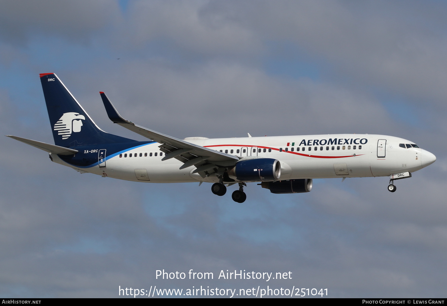 Aircraft Photo of XA-DRC | Boeing 737-852 | AeroMéxico | AirHistory.net #251041