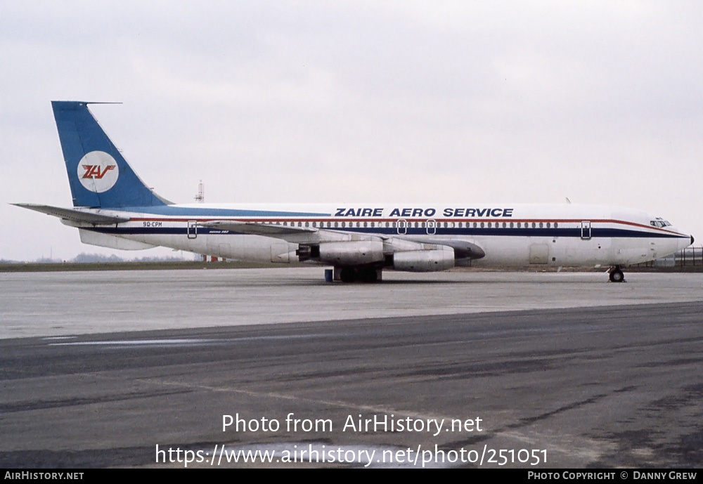 Aircraft Photo of 9Q-CPM | Boeing 707-458 | Zaire Aero Service - ZAS | AirHistory.net #251051