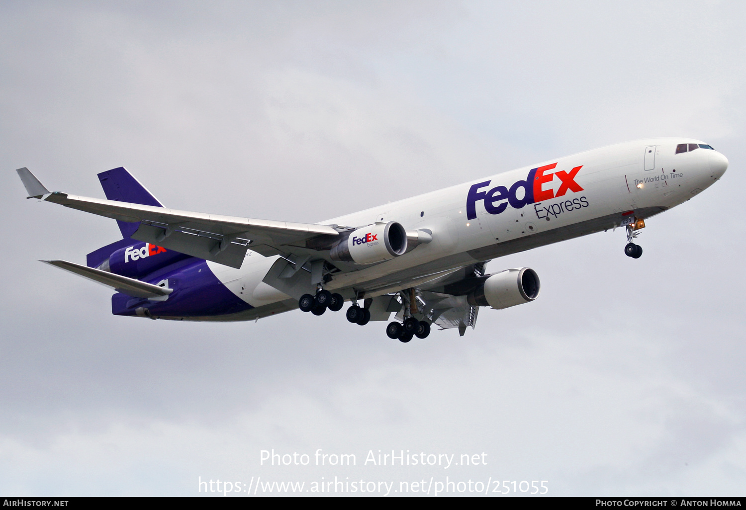 Aircraft Photo of N523FE | McDonnell Douglas MD-11F | FedEx Express - Federal Express | AirHistory.net #251055