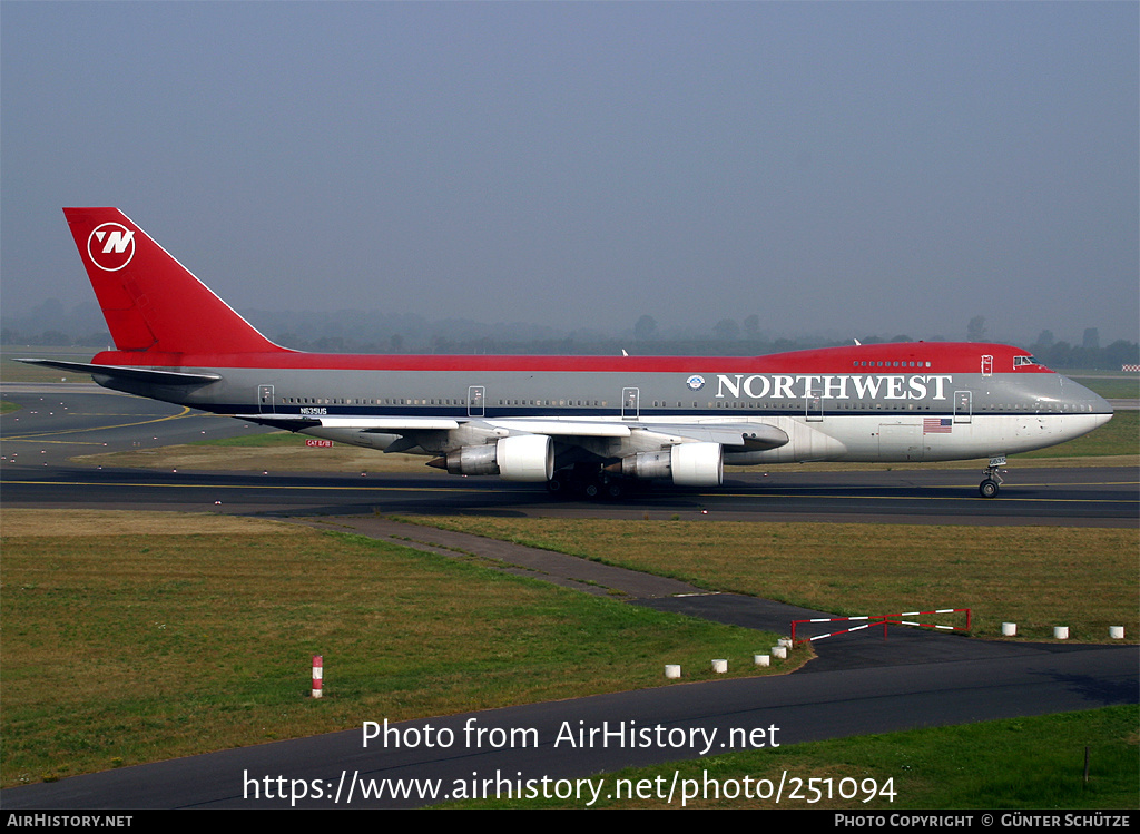 Aircraft Photo of N635US | Boeing 747-227B | Northwest Airlines | AirHistory.net #251094