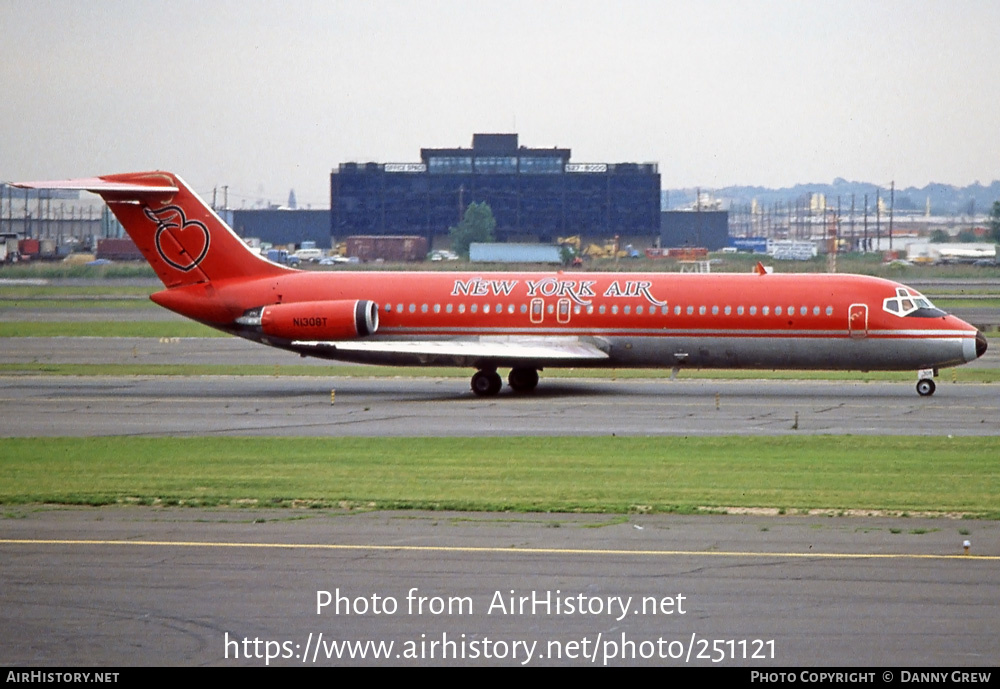 Aircraft Photo of N1308T | McDonnell Douglas DC-9-31 | New York Air | AirHistory.net #251121