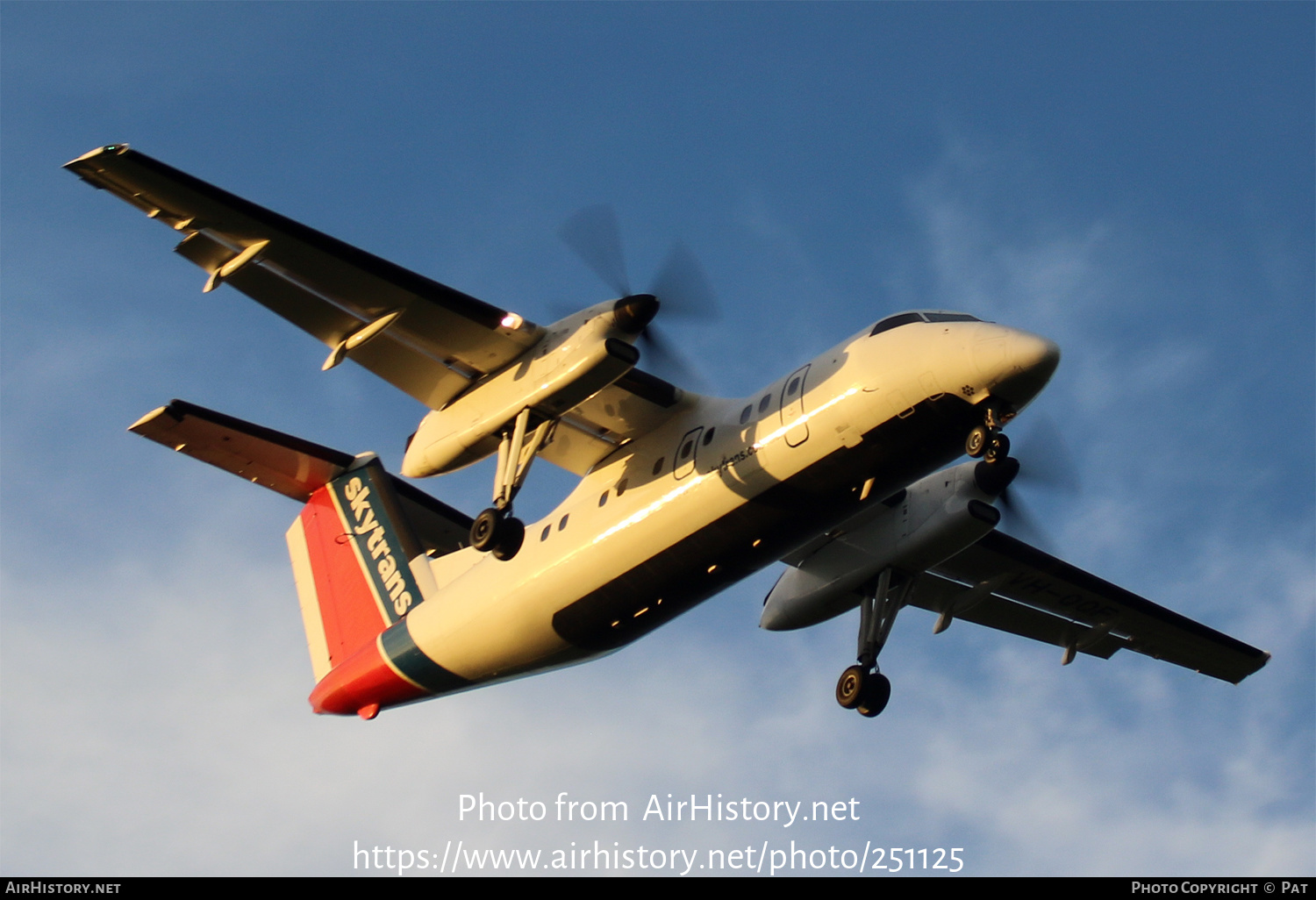 Aircraft Photo of VH-QQF | De Havilland Canada DHC-8-102 Dash 8 | Skytrans Airlines | AirHistory.net #251125