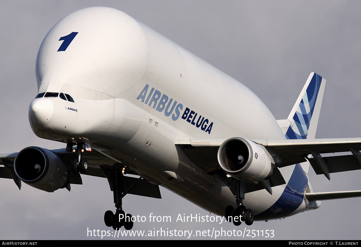 Aircraft Photo of F-GSTA | Airbus A300B4-608ST Beluga (Super Transporter) | Airbus Transport International | AirHistory.net #251153