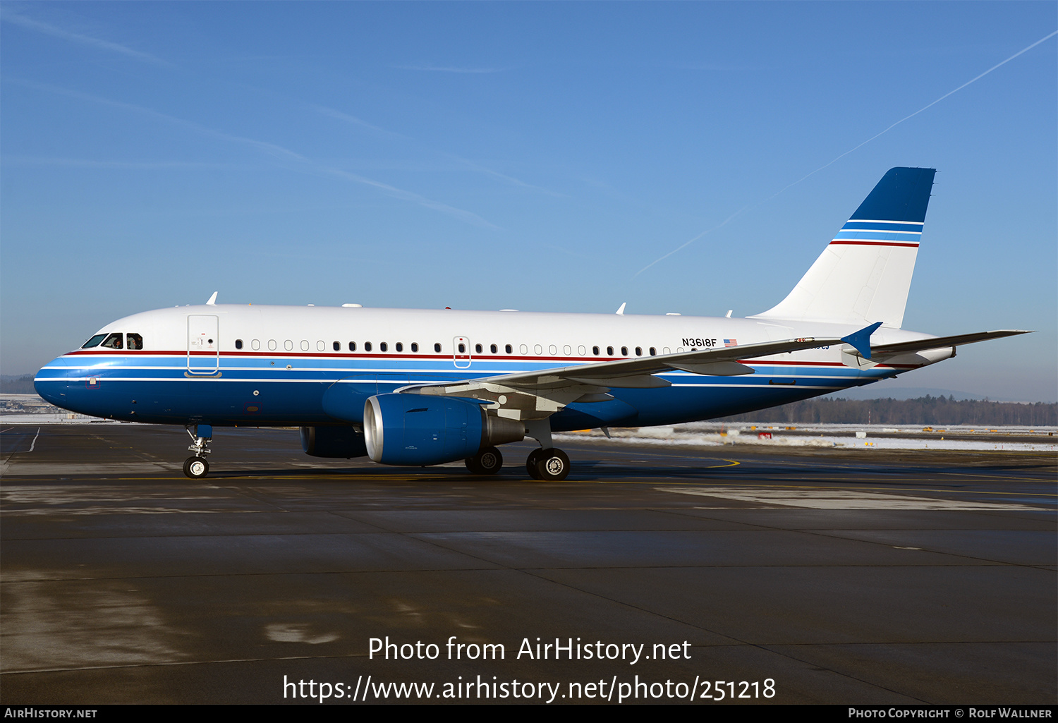 Aircraft Photo of N3618F | Airbus ACJ319 (A319-115/CJ) | AirHistory.net #251218