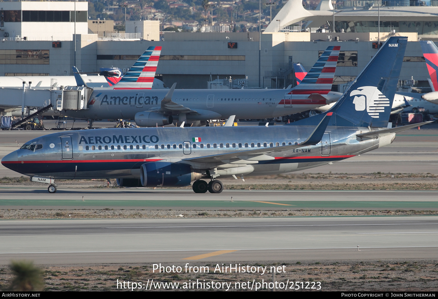 Aircraft Photo of XA-NAM | Boeing 737-752 | AeroMéxico | AirHistory.net #251223