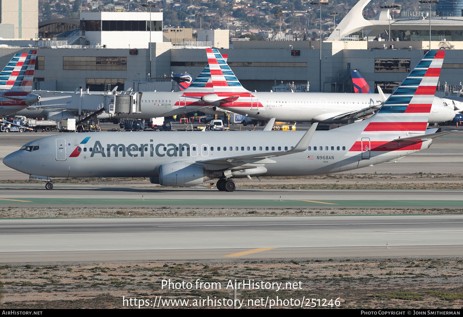 Aircraft Photo of N968AN | Boeing 737-823 | American Airlines | AirHistory.net #251246