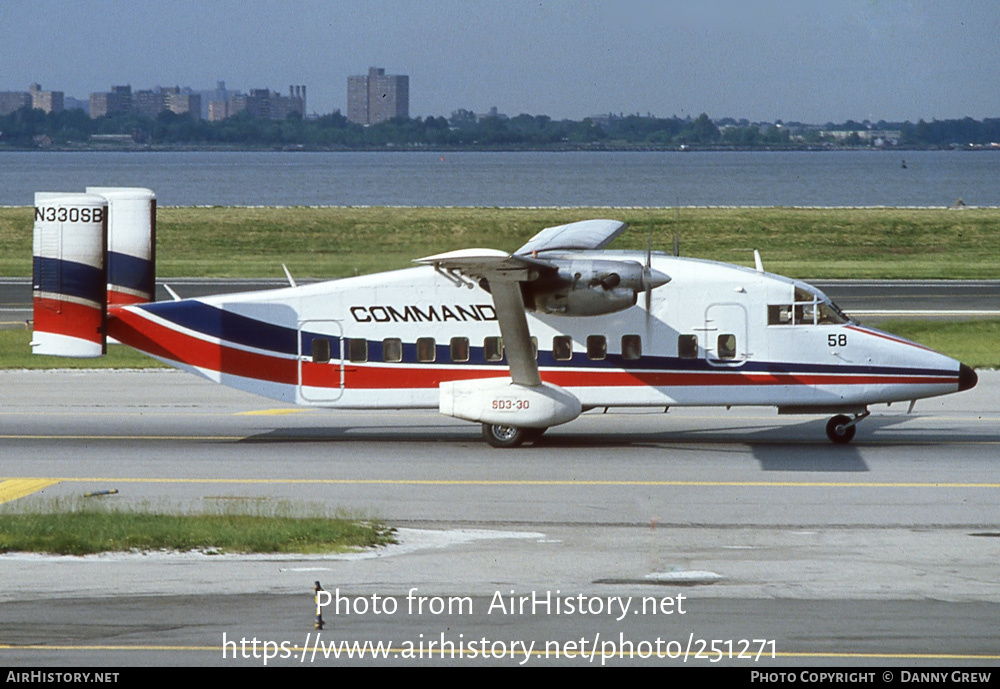 Aircraft Photo of N330SB | Short 330-100 | Command Airways | AirHistory.net #251271