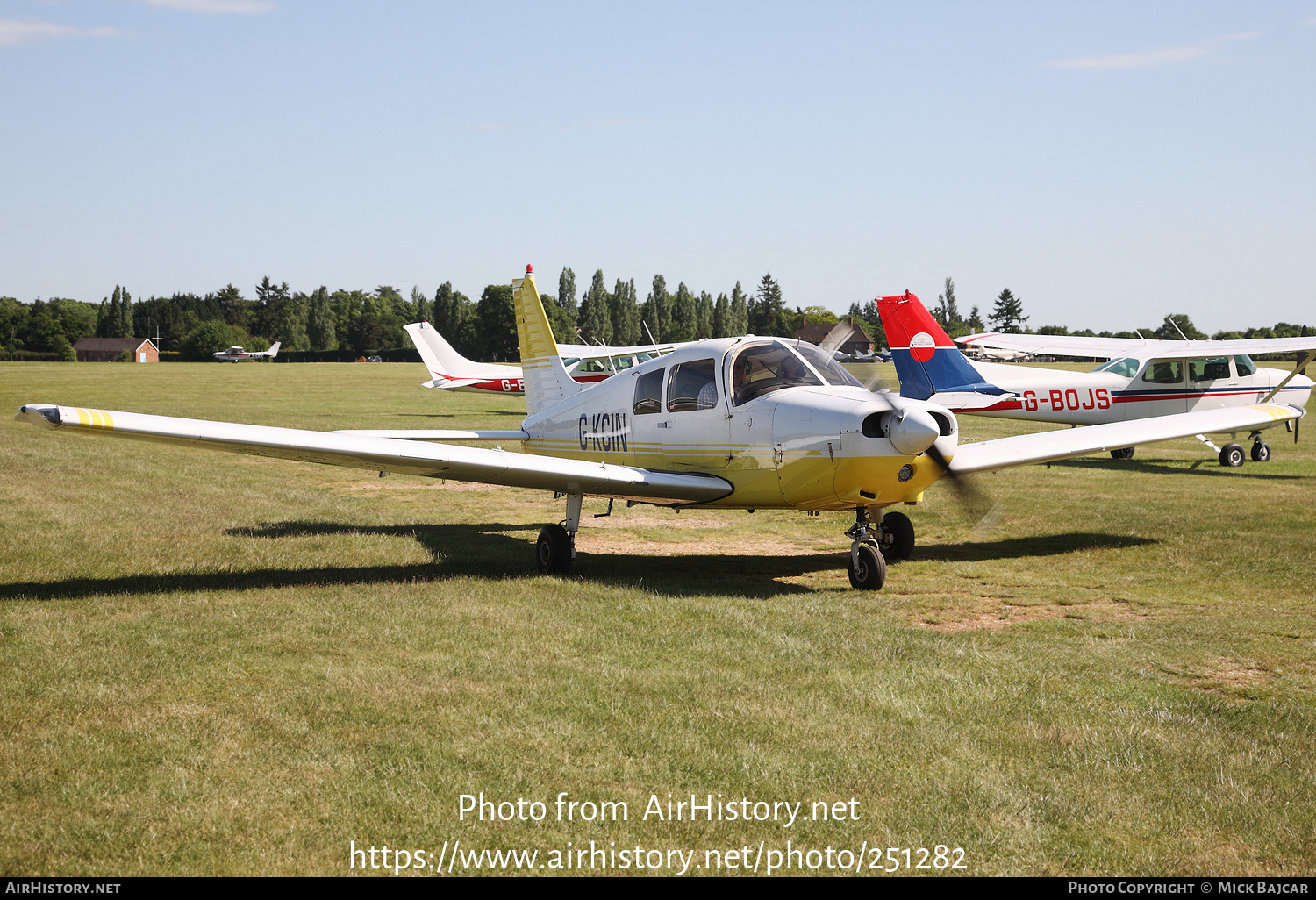 Aircraft Photo of G-KCIN | Piper PA-28-161 Cadet | AirHistory.net #251282