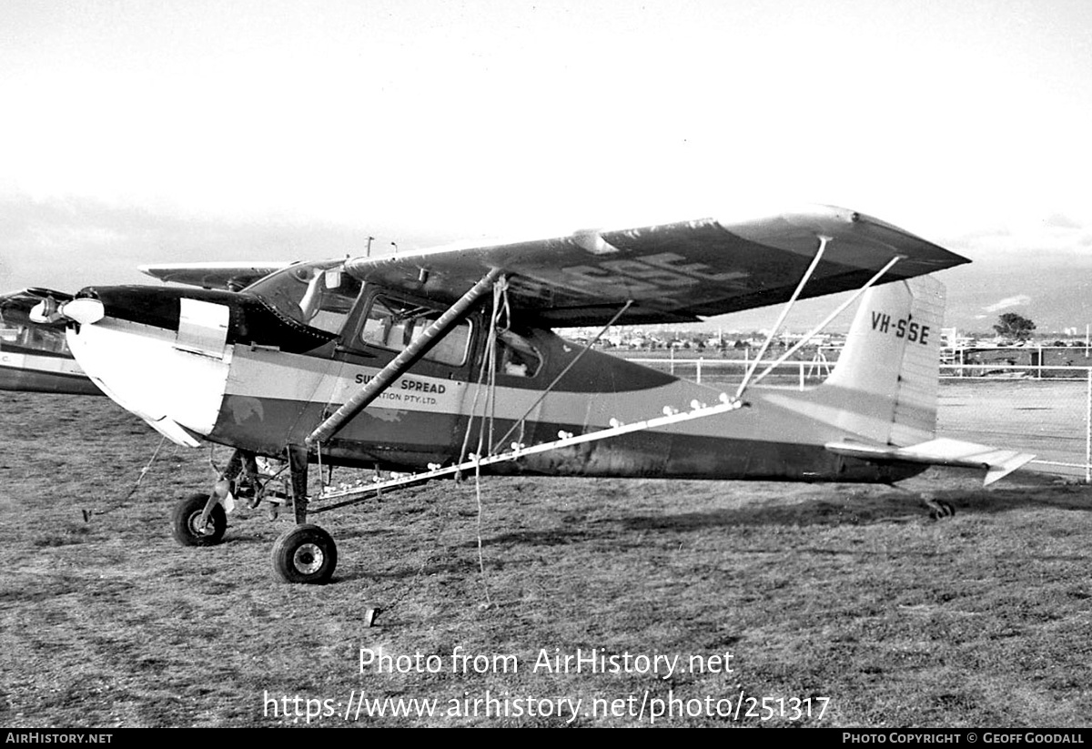 Aircraft Photo of VH-SSE | Cessna 180 | Super Spread Aviation | AirHistory.net #251317