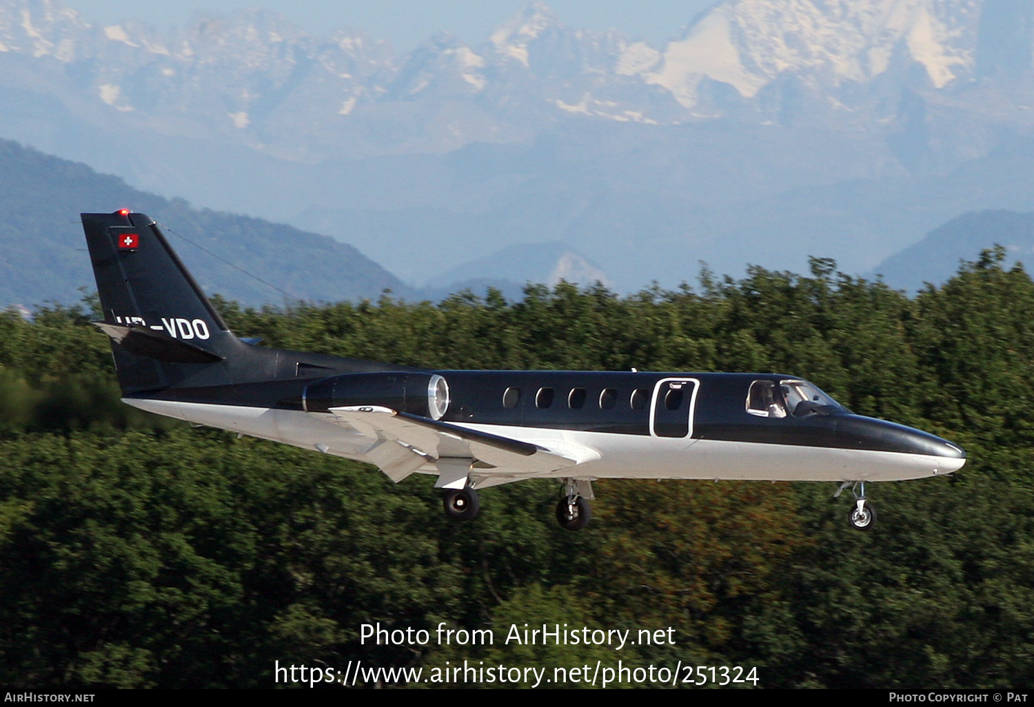 Aircraft Photo of HB-VDO | Cessna 551 Citation II/SP | AirHistory.net #251324