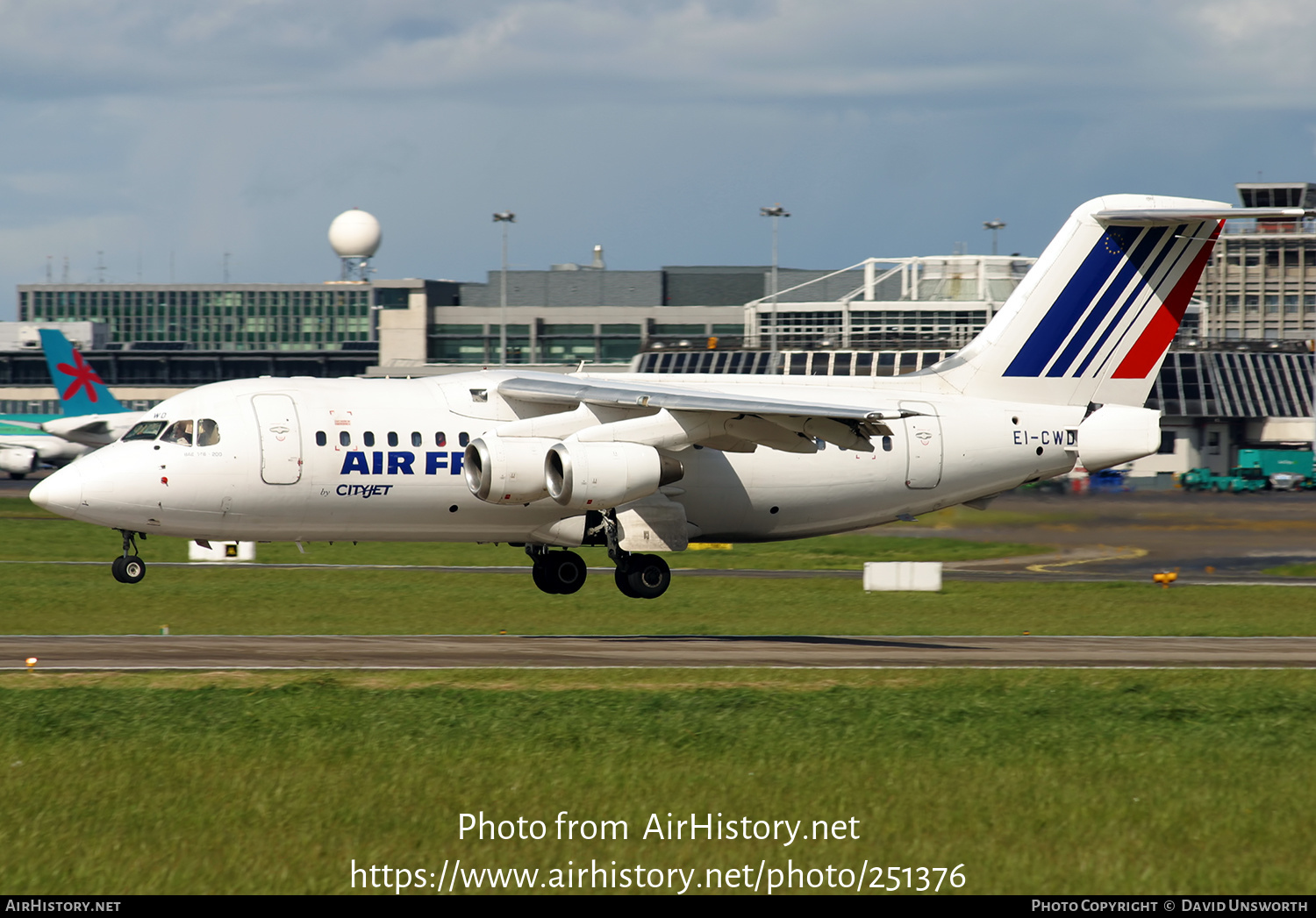 Aircraft Photo of EI-CWD | British Aerospace BAe-146-200A | Air France | AirHistory.net #251376