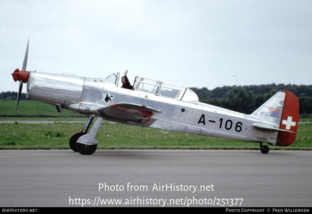 Aircraft Photo of F-AZCG / A-106 | Pilatus P-2-05 | Wings over Holland | AirHistory.net #251377