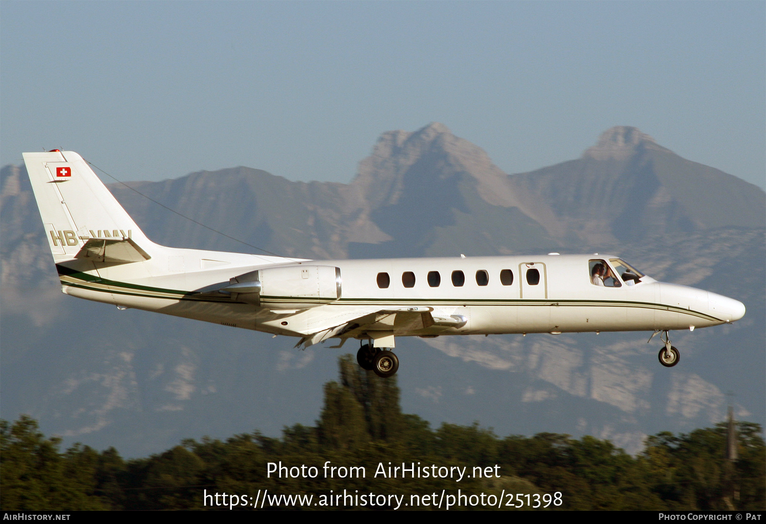 Aircraft Photo of HB-VMV | Cessna 560 Citation V | AirHistory.net #251398