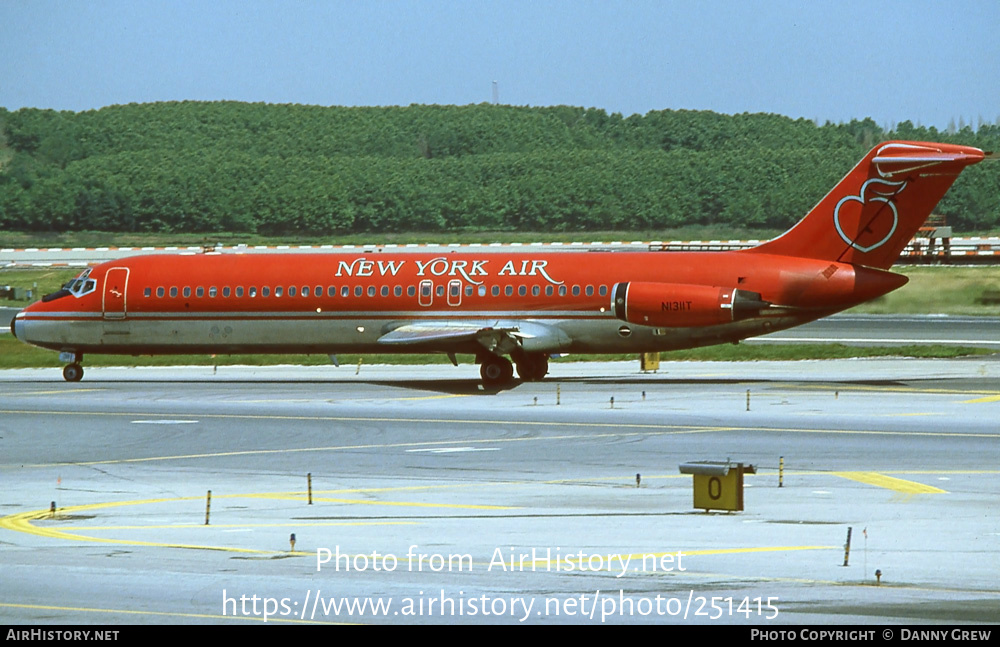 Aircraft Photo of N1311T | McDonnell Douglas DC-9-31 | New York Air | AirHistory.net #251415