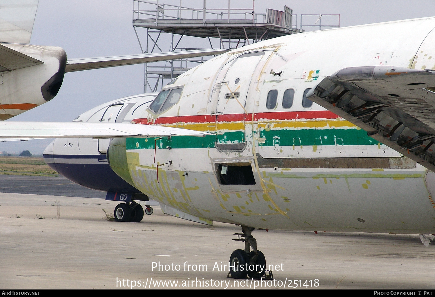 Aircraft Photo of 3X-GCB | Boeing 737-2R6C/Adv | Air Guinee | AirHistory.net #251418