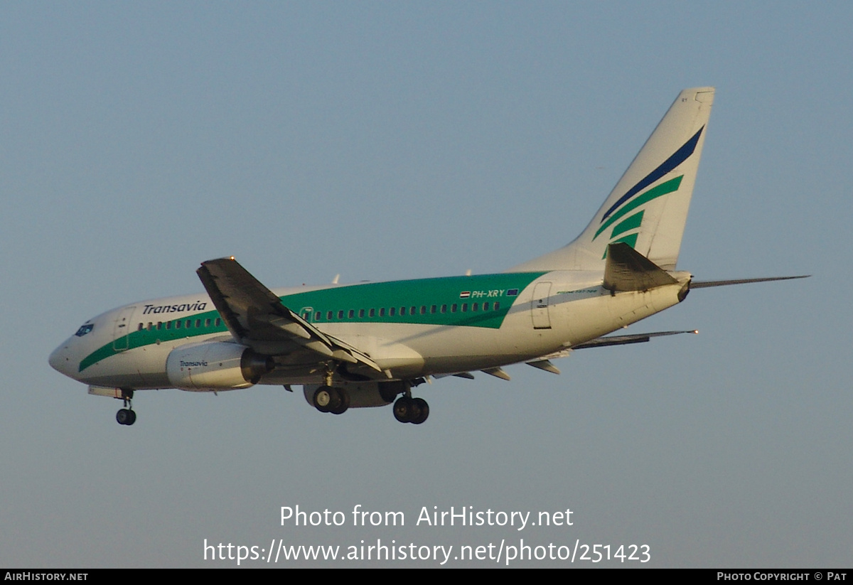 Aircraft Photo of PH-XRY | Boeing 737-7K2 | Transavia | AirHistory.net #251423