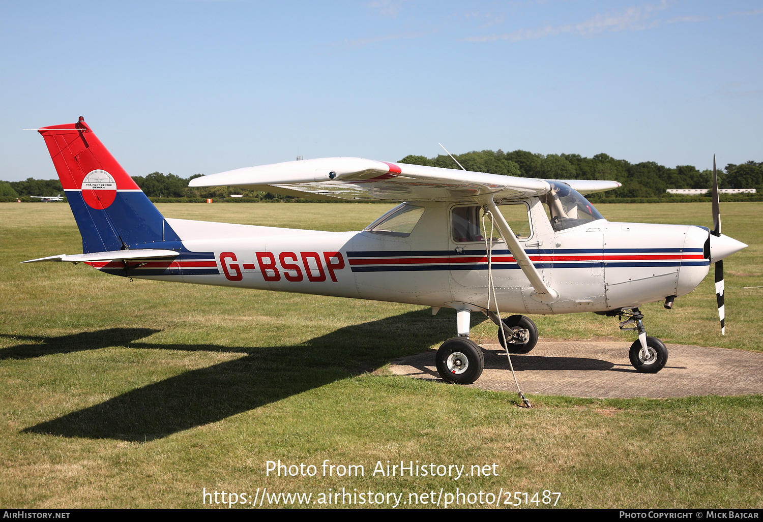 Aircraft Photo of G-BSDP | Cessna 152 | The Pilot Centre Denham | AirHistory.net #251487