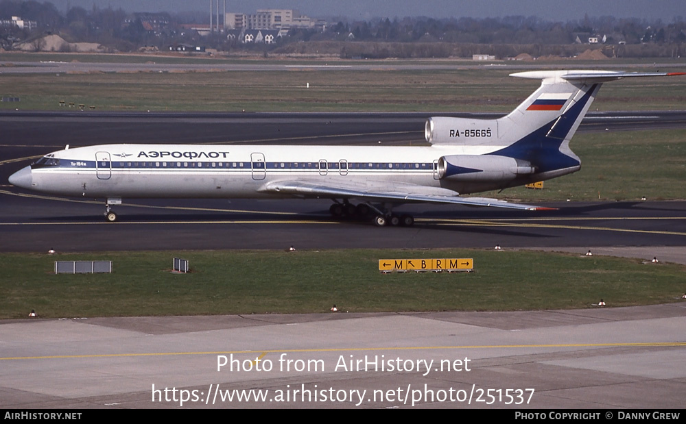 Aircraft Photo of RA-85665 | Tupolev Tu-154M | Aeroflot | AirHistory.net #251537