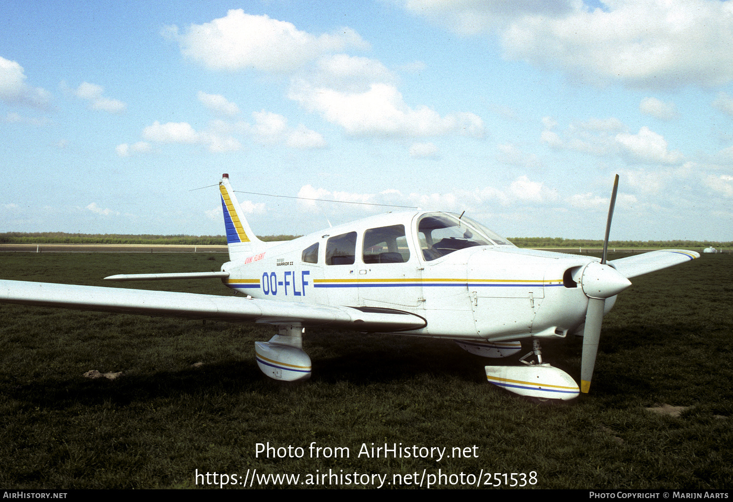 Aircraft Photo of OO-FLF | Piper PA-28-161 Warrior II | Omni Flight | AirHistory.net #251538