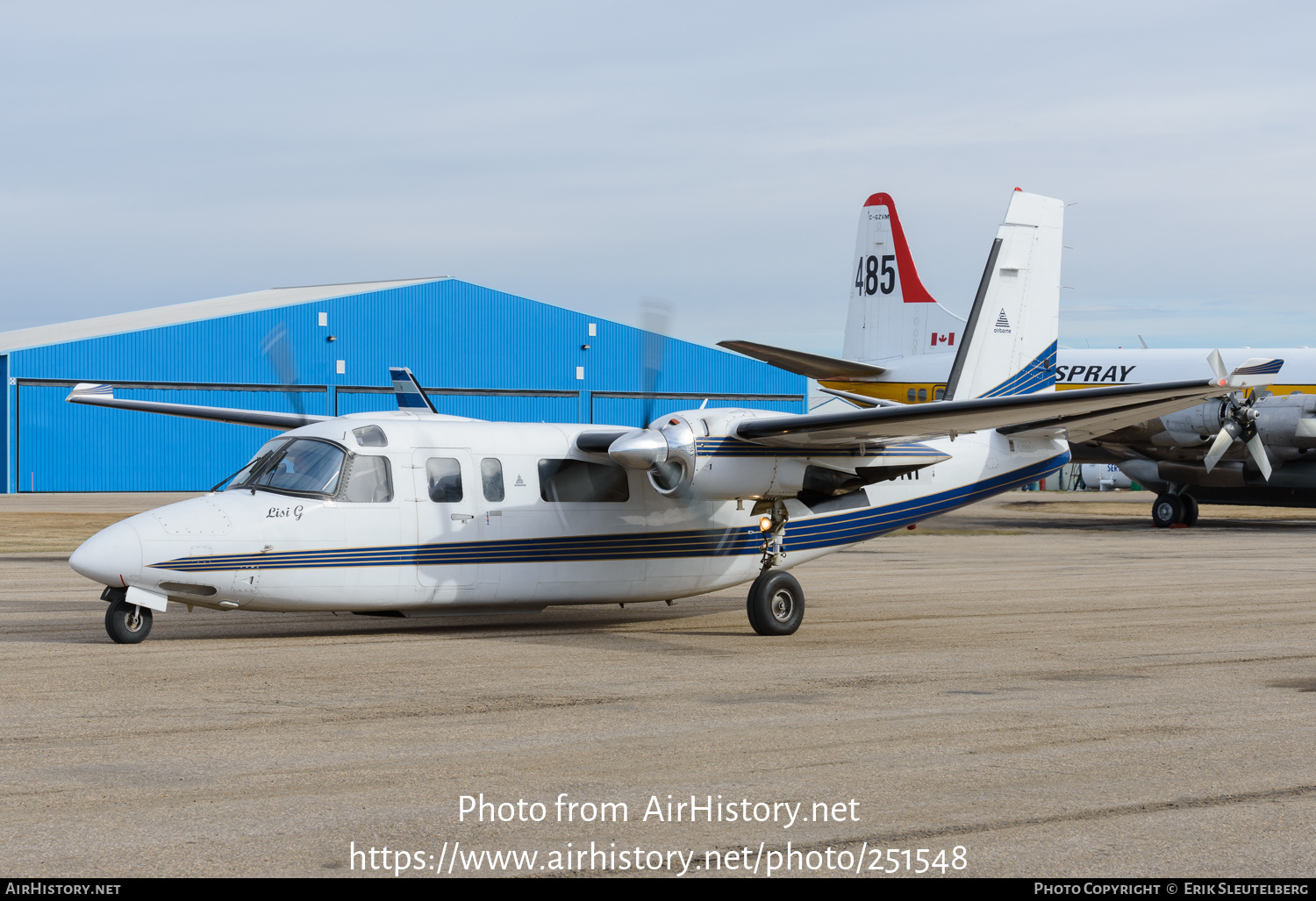 Aircraft Photo of C-FSNP | Rockwell 690C Jetprop 840 | Airborne Sensing | AirHistory.net #251548