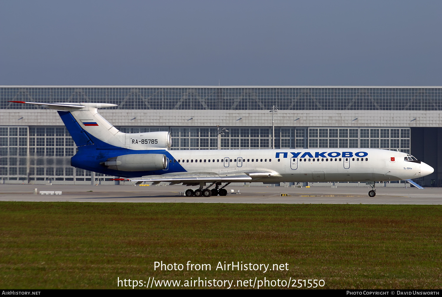 Aircraft Photo of RA-85785 | Tupolev Tu-154M | Pulkovo Airlines | AirHistory.net #251550