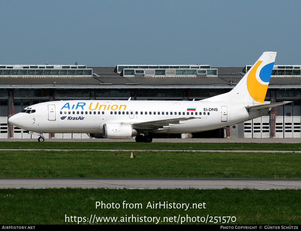 Aircraft Photo of EI-DNS | Boeing 737-329 | Air Union | AirHistory.net #251570