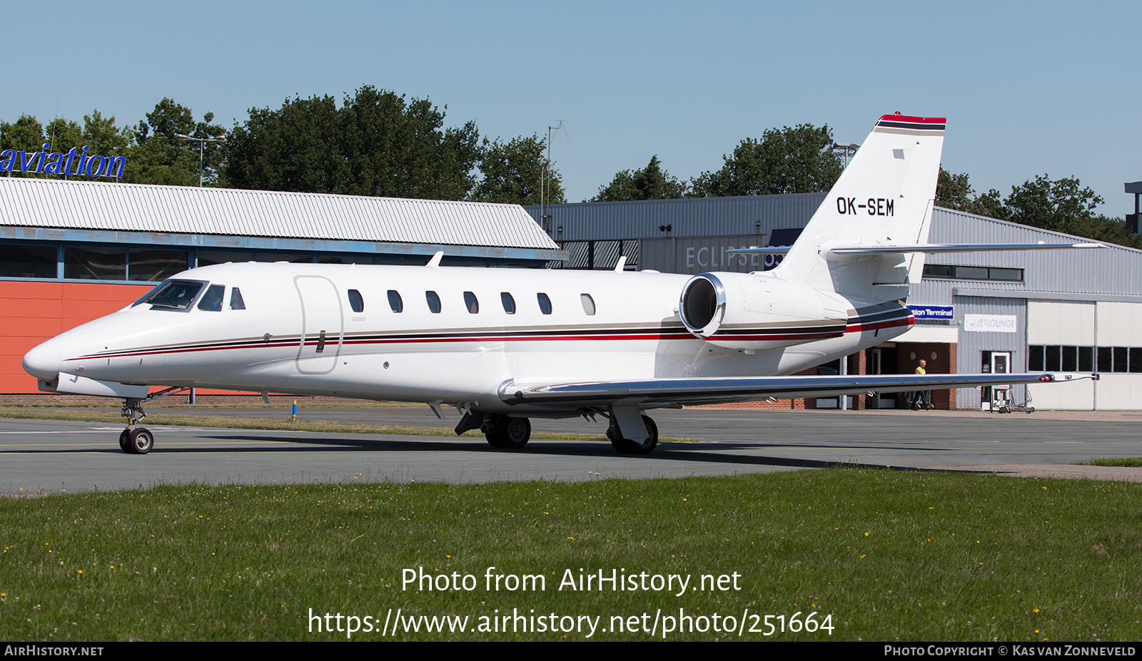 Aircraft Photo of OK-SEM | Cessna 680 Citation Sovereign | AirHistory.net #251664