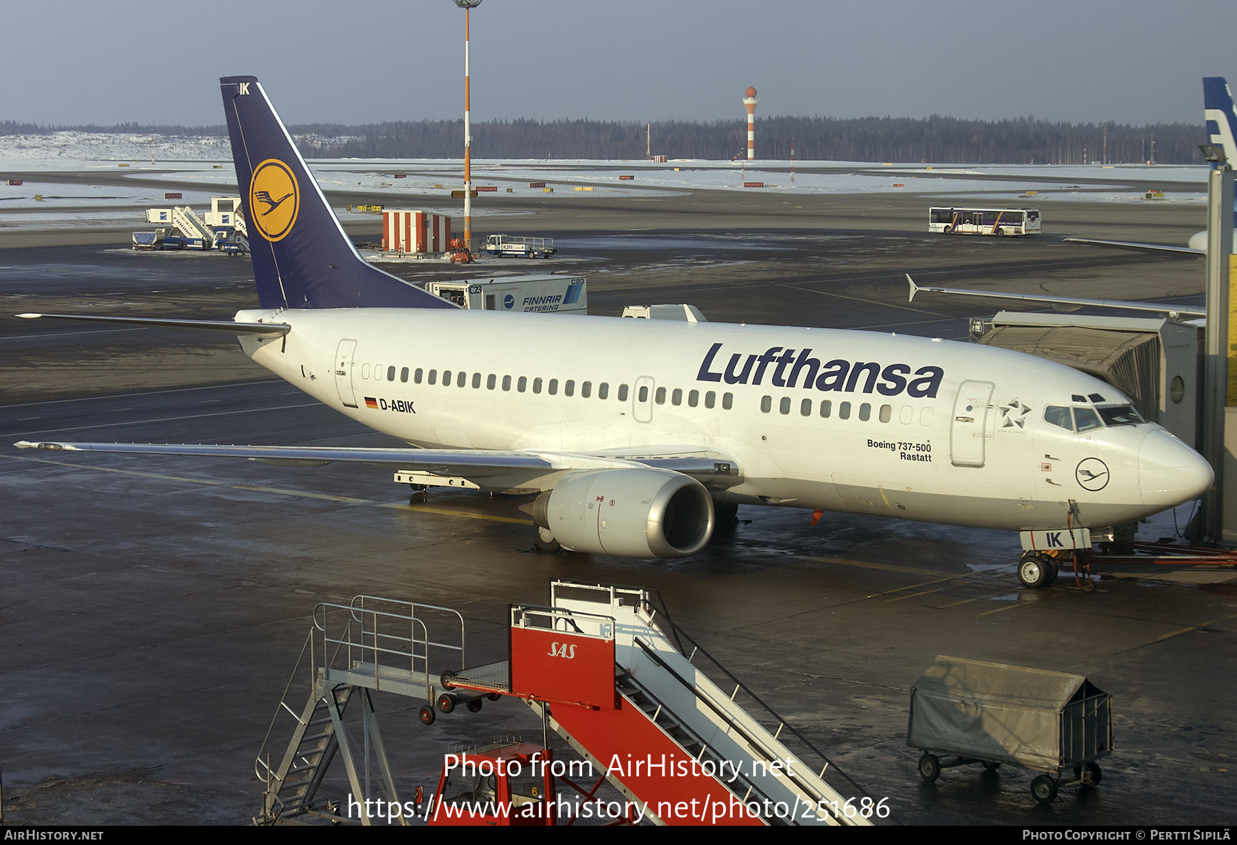 Aircraft Photo of D-ABIK | Boeing 737-530 | Lufthansa | AirHistory.net #251686