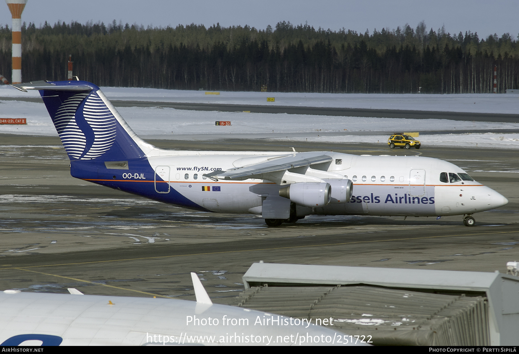 Aircraft Photo of OO-DJL | British Aerospace Avro 146-RJ85 | SN Brussels Airlines | AirHistory.net #251722