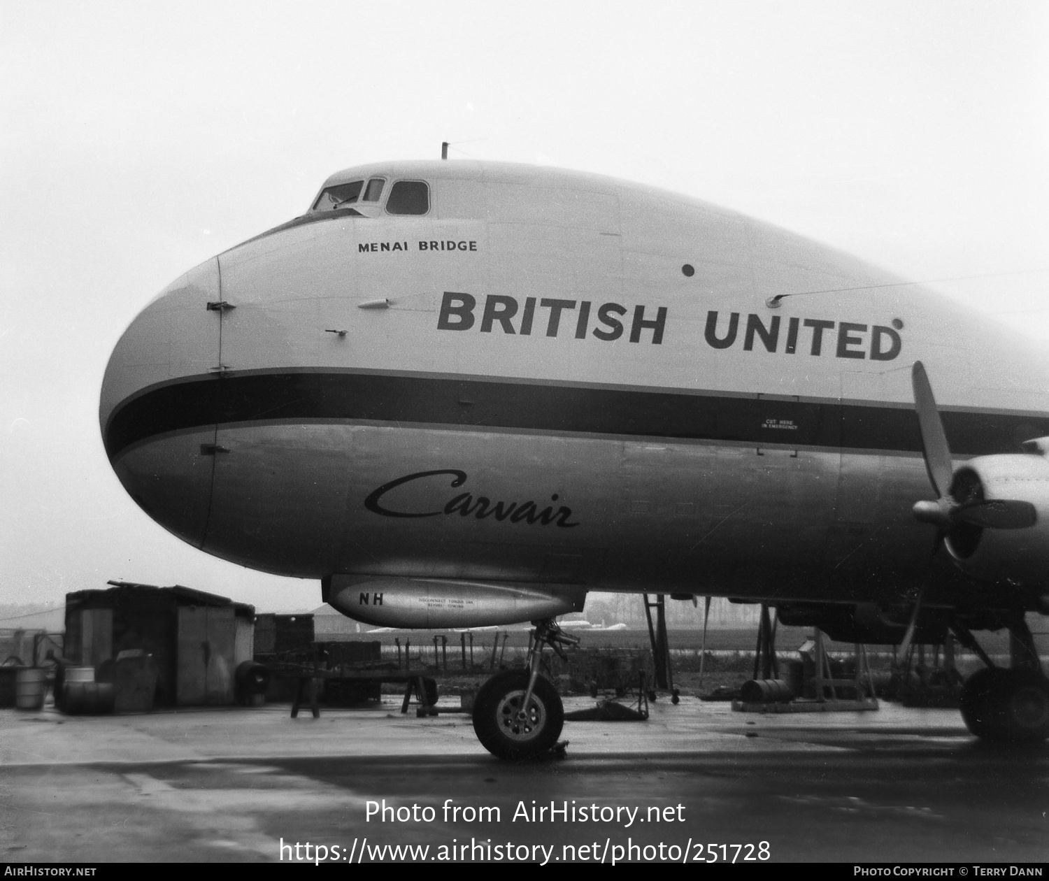 Aircraft Photo of G-APNH | Aviation Traders ATL-98 Carvair | British United Air Ferries | AirHistory.net #251728