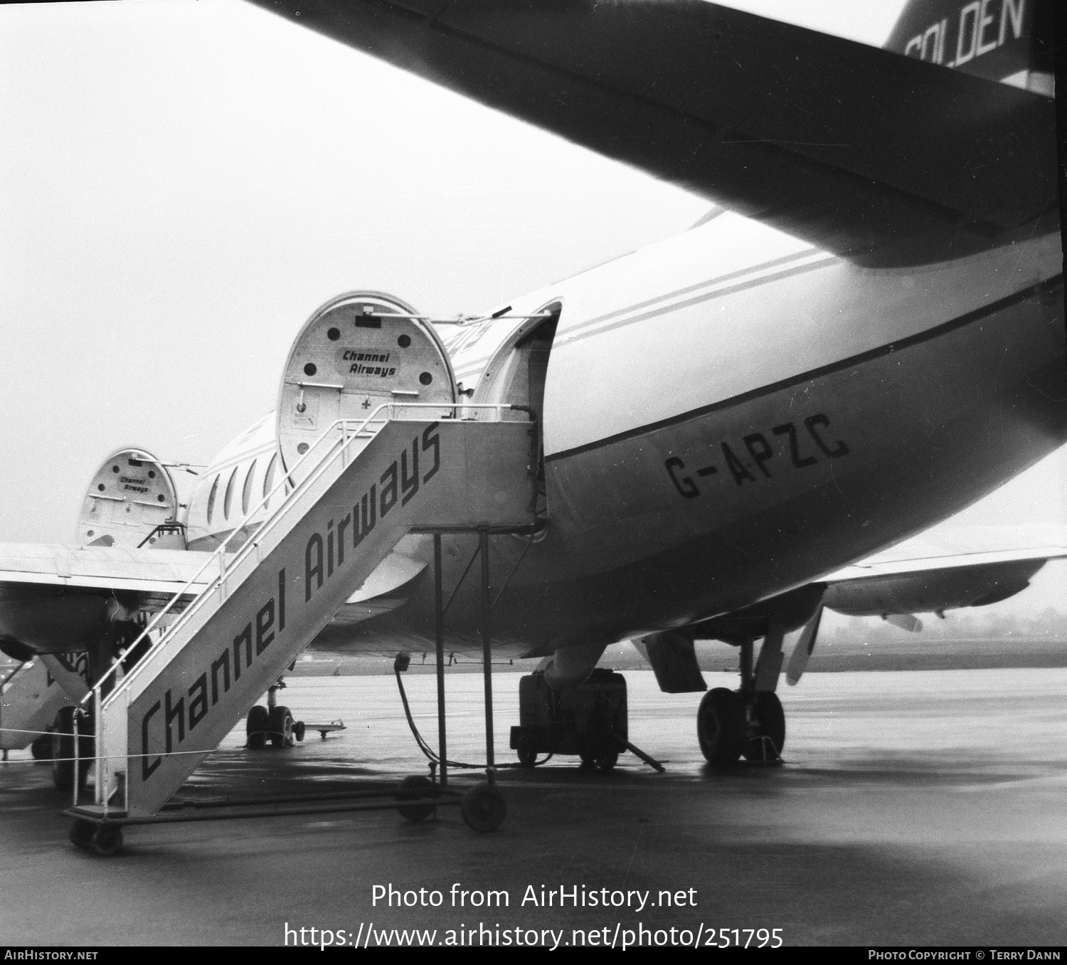 Aircraft Photo of G-APZC | Vickers 707 Viscount | Channel Airways | AirHistory.net #251795