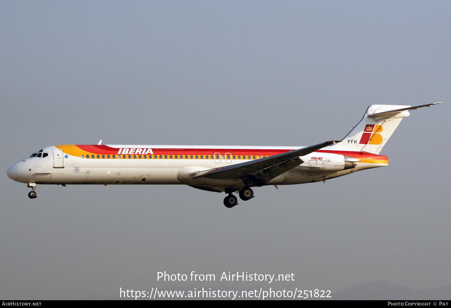 Aircraft Photo of EC-FFH | McDonnell Douglas MD-87 (DC-9-87) | Iberia | AirHistory.net #251822