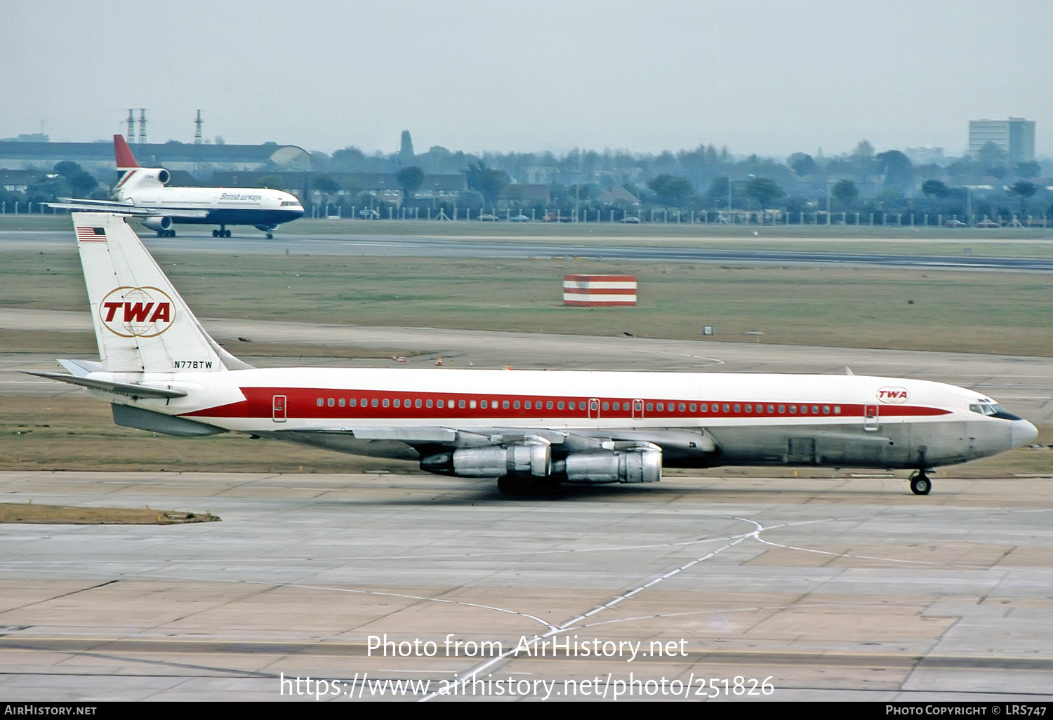 Aircraft Photo of N778TW | Boeing 707-331B | Trans World Airlines - TWA | AirHistory.net #251826