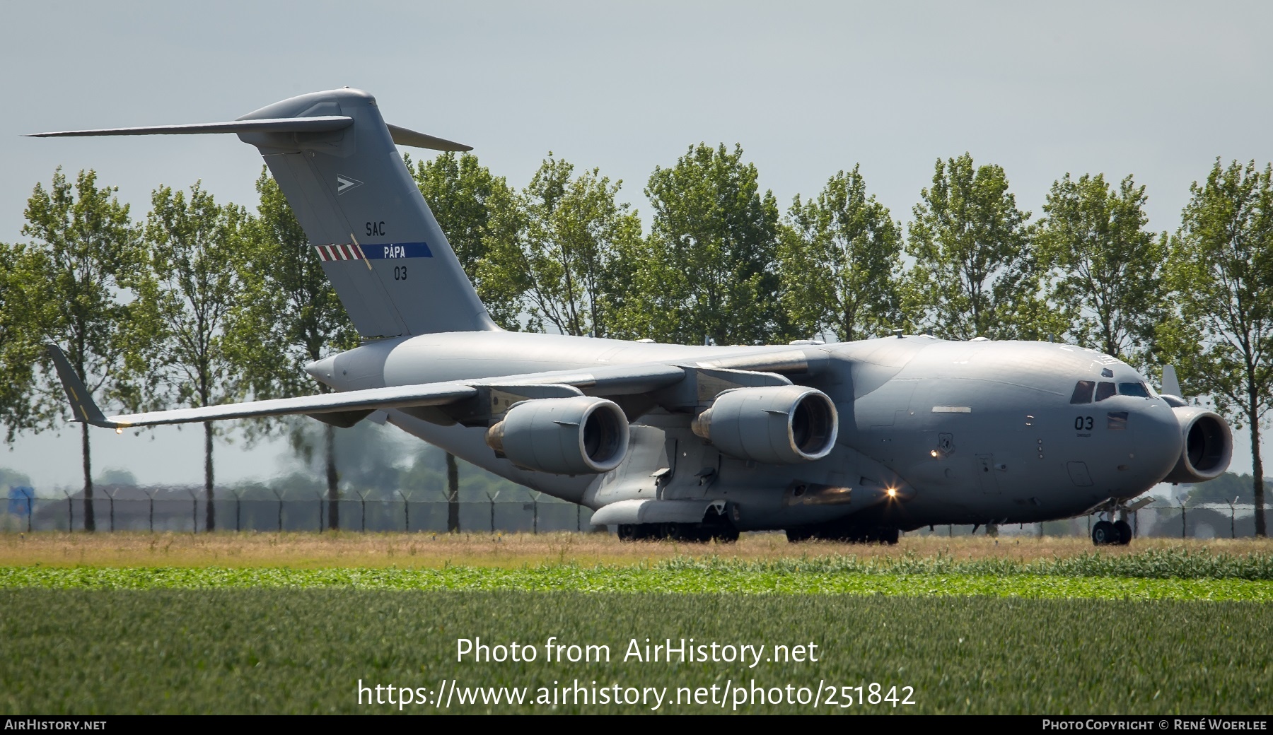 Aircraft Photo of 03 | Boeing C-17A Globemaster III | Hungary - Air Force | AirHistory.net #251842