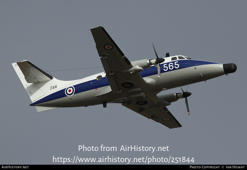 Aircraft Photo of ZA111 | Scottish Aviation HP-137 Jetstream T2 | UK - Navy | AirHistory.net #251844