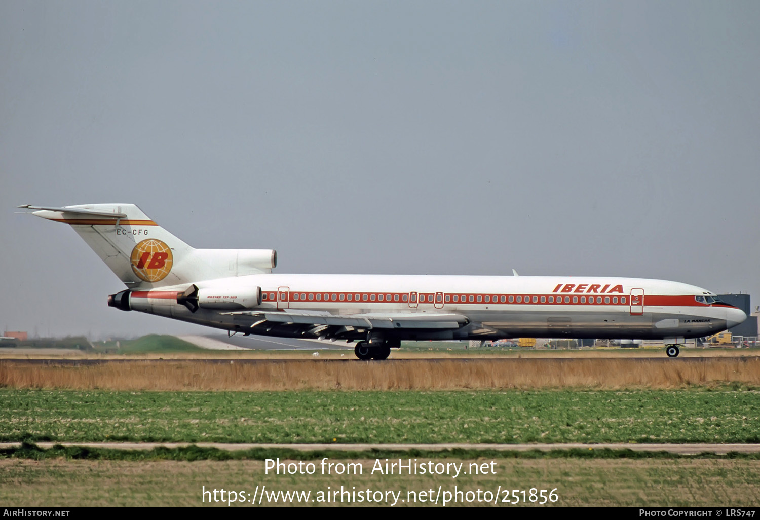 Aircraft Photo of EC-CFG | Boeing 727-256/Adv | Iberia | AirHistory.net #251856