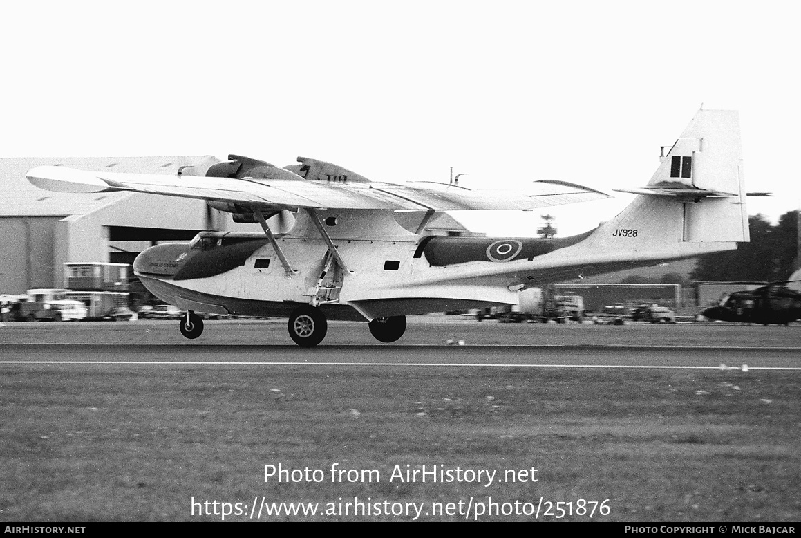 Aircraft Photo of G-BLSC / JV928 | Steward-Davis 28-5ACF EMQ Super Catalina | UK - Air Force | AirHistory.net #251876