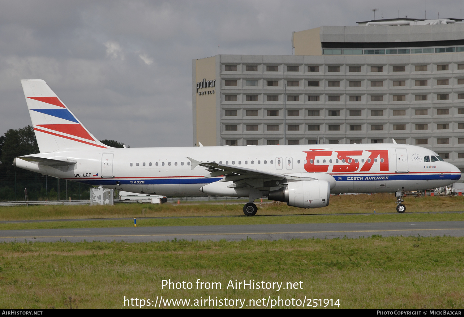 Aircraft Photo of OK-LEF | Airbus A320-214 | ČSA - Czech Airlines | AirHistory.net #251914