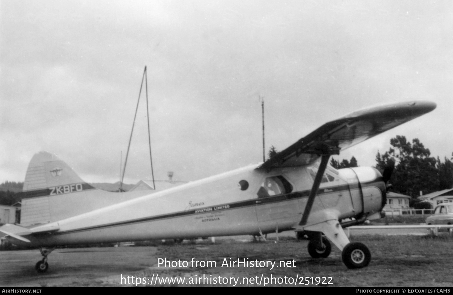 Aircraft Photo of ZK-BFO | De Havilland Canada DHC-2 Beaver Mk1 | James Aviation | AirHistory.net #251922