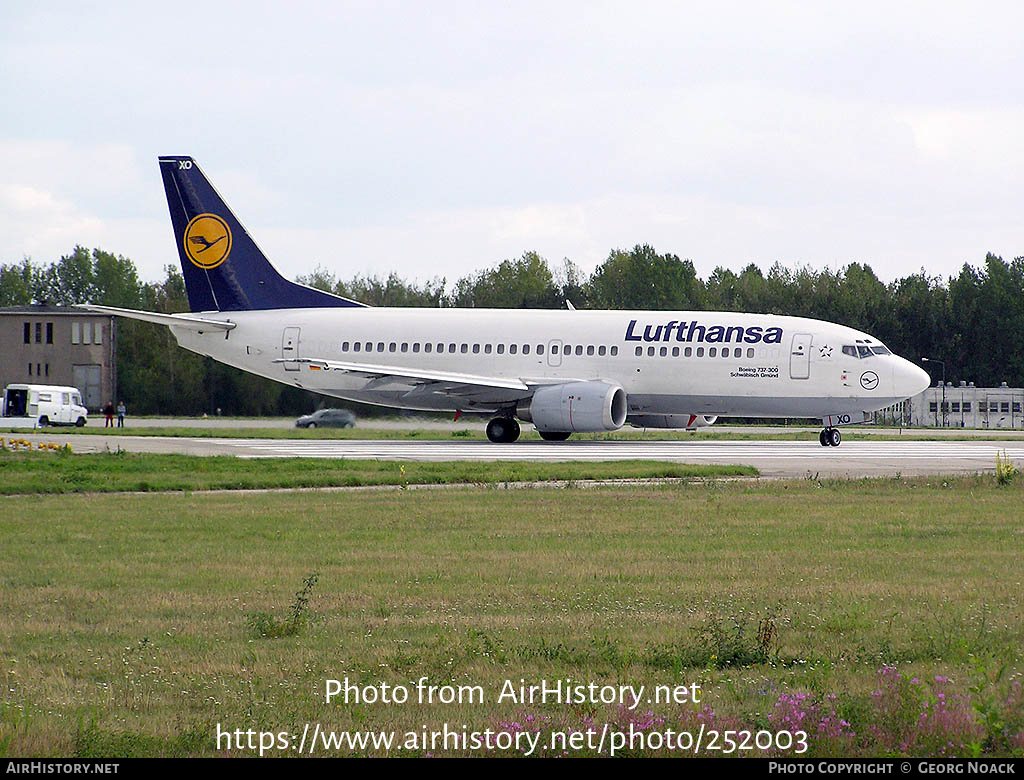 Aircraft Photo of D-ABXO | Boeing 737-330 | Lufthansa | AirHistory.net #252003