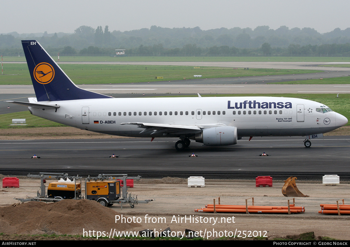 Aircraft Photo of D-ABEH | Boeing 737-330 | Lufthansa | AirHistory.net #252012