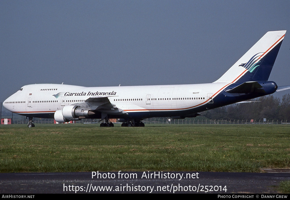 Aircraft Photo of N621FF | Boeing 747-259BM | Garuda Indonesia | AirHistory.net #252014