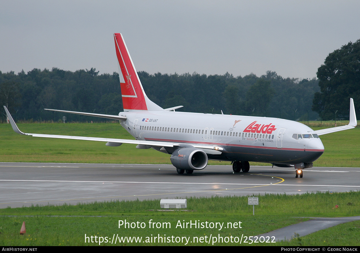 Aircraft Photo of OE-LNT | Boeing 737-8Z9 | Lauda Air | AirHistory.net #252022