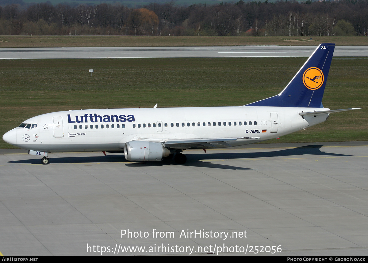 Aircraft Photo of D-ABXL | Boeing 737-330 | Lufthansa | AirHistory.net #252056